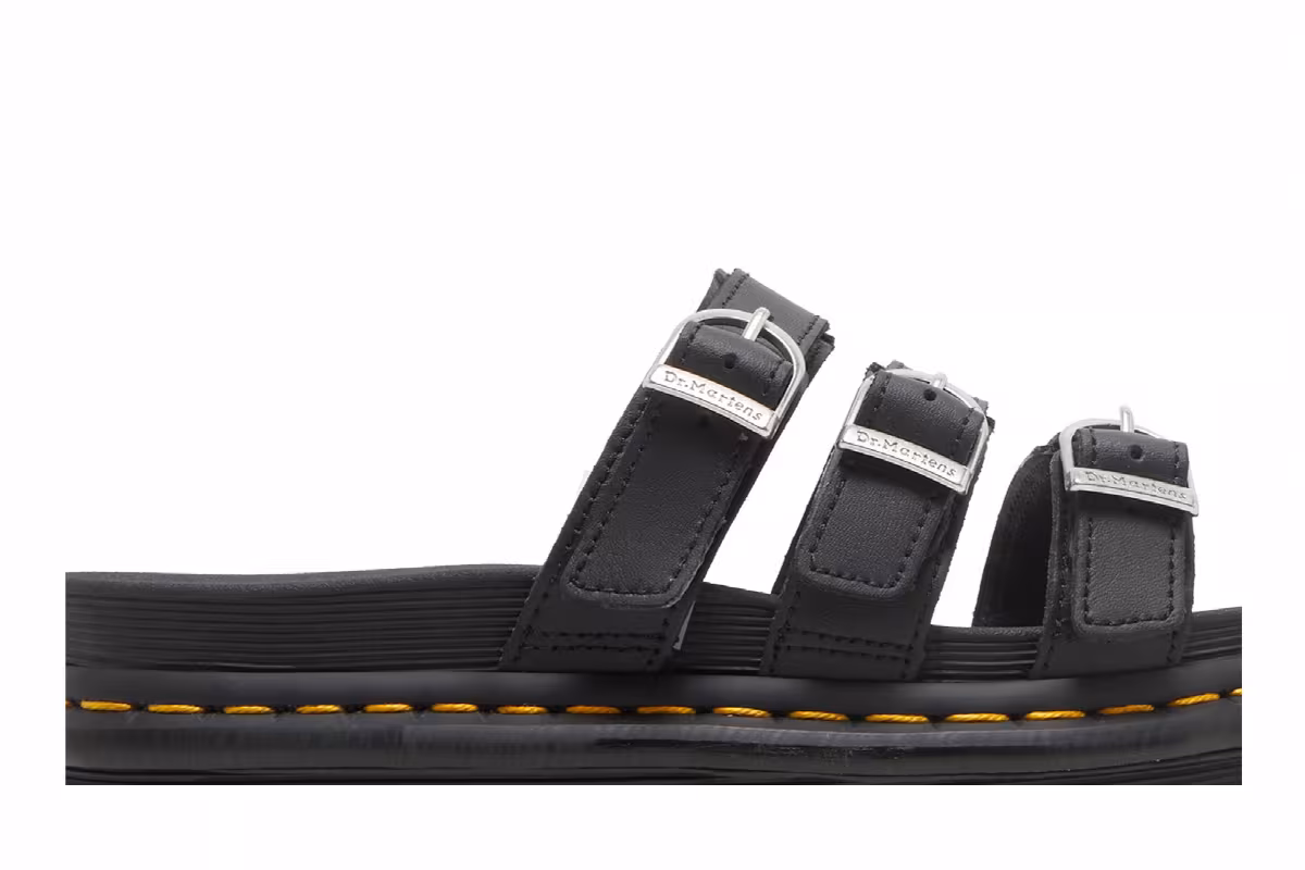 Dr. Martens Women's Blaire Slide Black Hydro, view 3