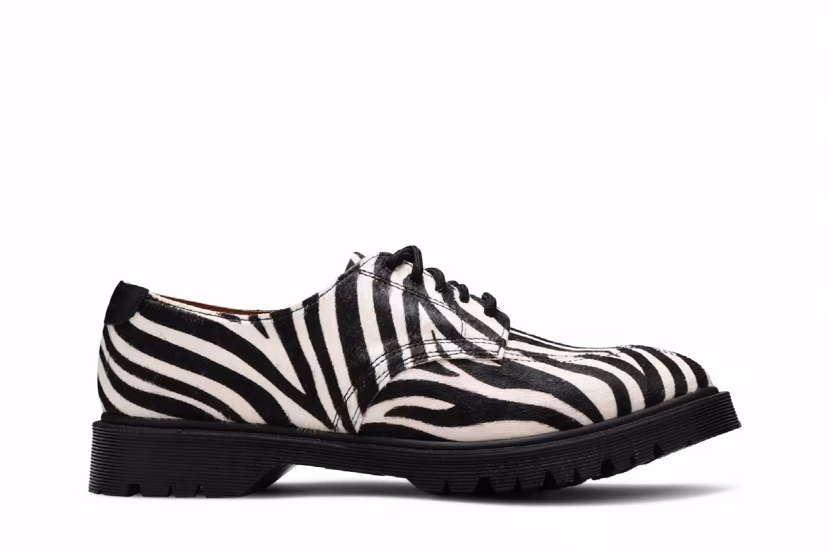 Supreme x Dr. Martens 2046 Oxford Zebra, view 2