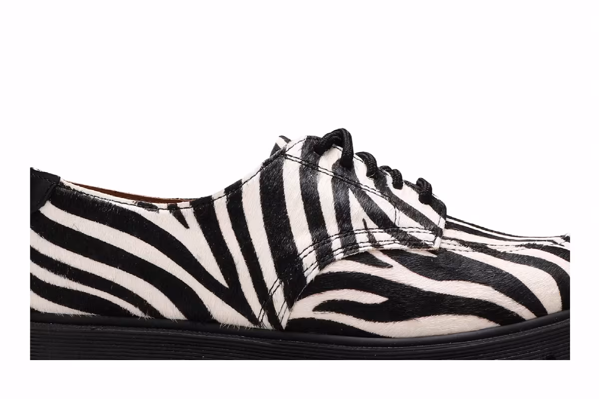 Supreme x Dr. Martens 2046 Oxford Zebra, view 3