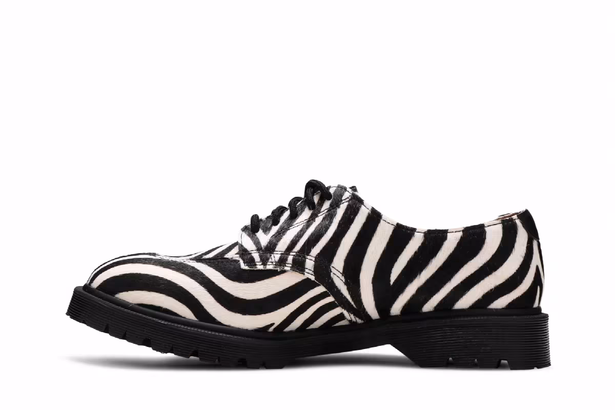 Supreme x Dr. Martens 2046 Oxford Zebra, view 4