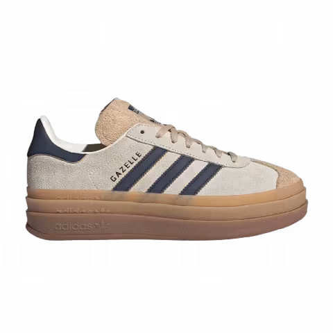 adidas Wmns Gazelle Bold 'Cream Night Indigo'
