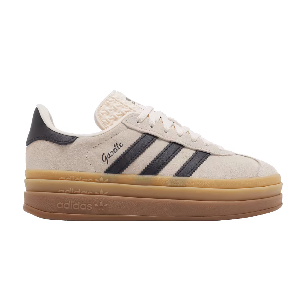 adidas Women's Gazelle Bold Wonder Quartz Black Gum