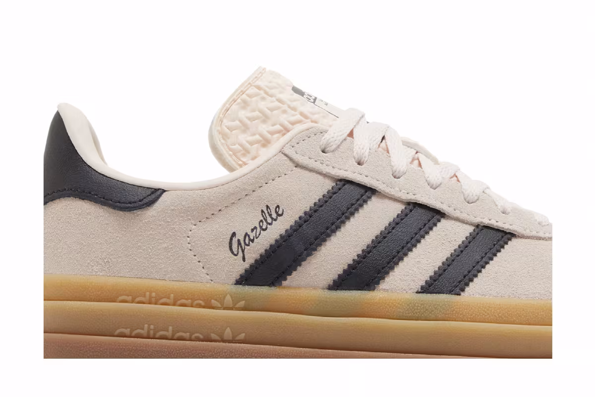 adidas Women's Gazelle Bold Wonder Quartz Black Gum, view 3