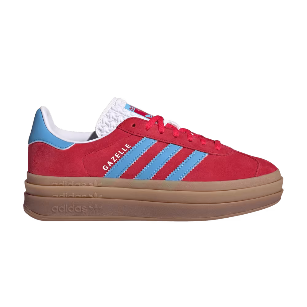 adidas Women's Gazelle Bold Active Pink Blue Burst