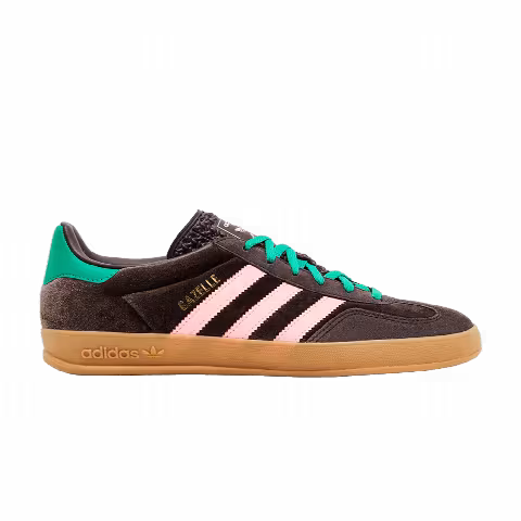 adidas Wmns Gazelle Indoor 'Dark Brown Pink Green Velvet'