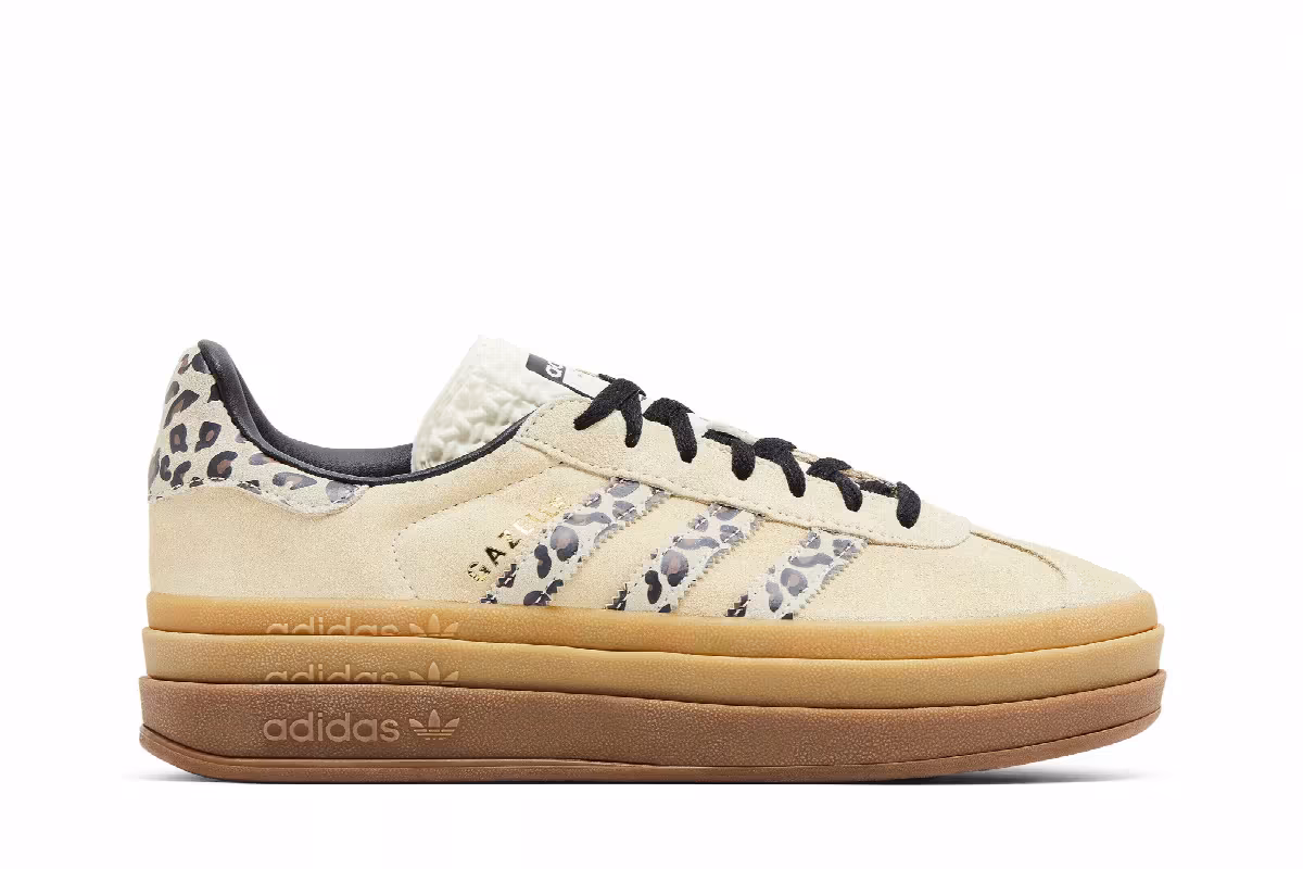 adidas Women's Gazelle Bold Cheetah Stripes, view 2