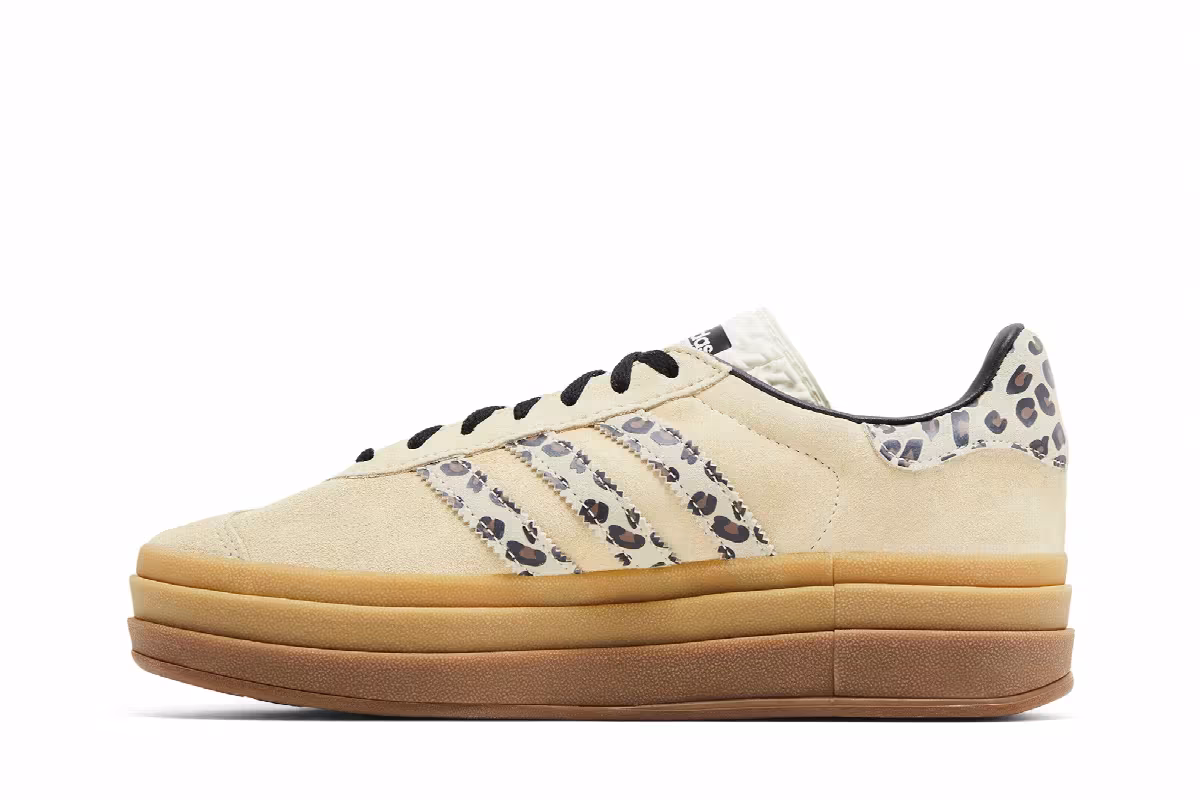 adidas Women's Gazelle Bold Cheetah Stripes, view 4