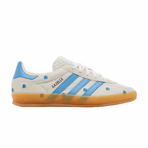 adidas Wmns Gazelle Indoor 'Light Blue Floral Embroidery'