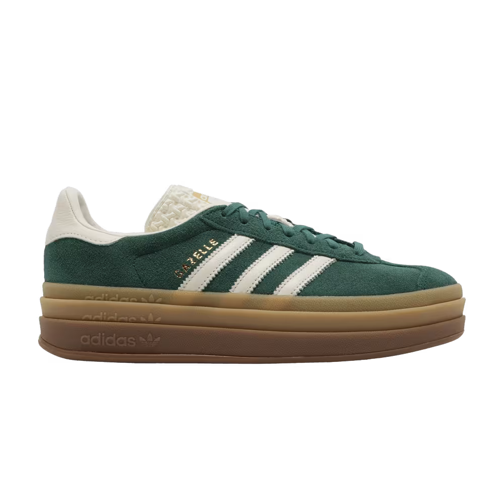 adidas Women's Gazelle Bold Collegiate Green Gum