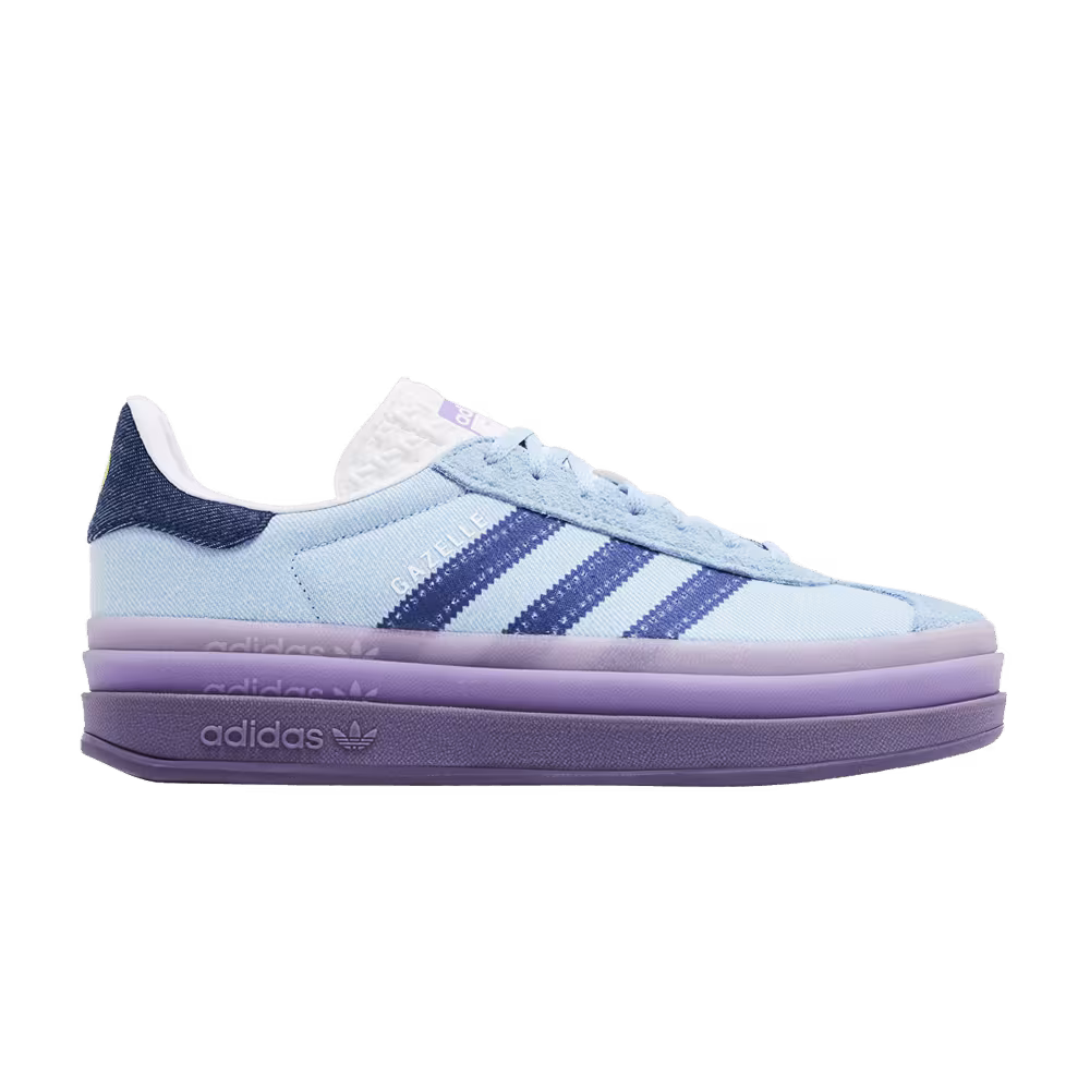 KSENIASCHNAIDER x adidas Women's Gazelle Bold Blue Denim