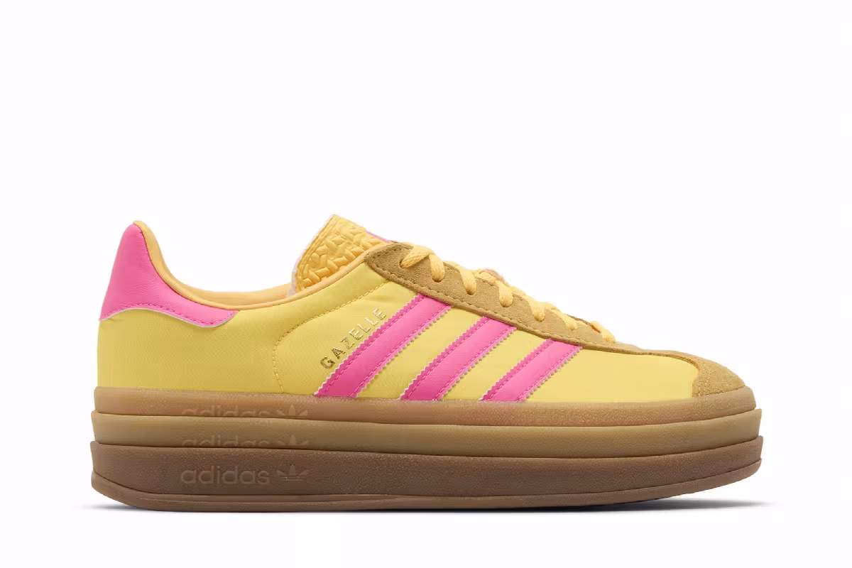 adidas Women's Gazelle Bold Spark Lucid Pink, view 2