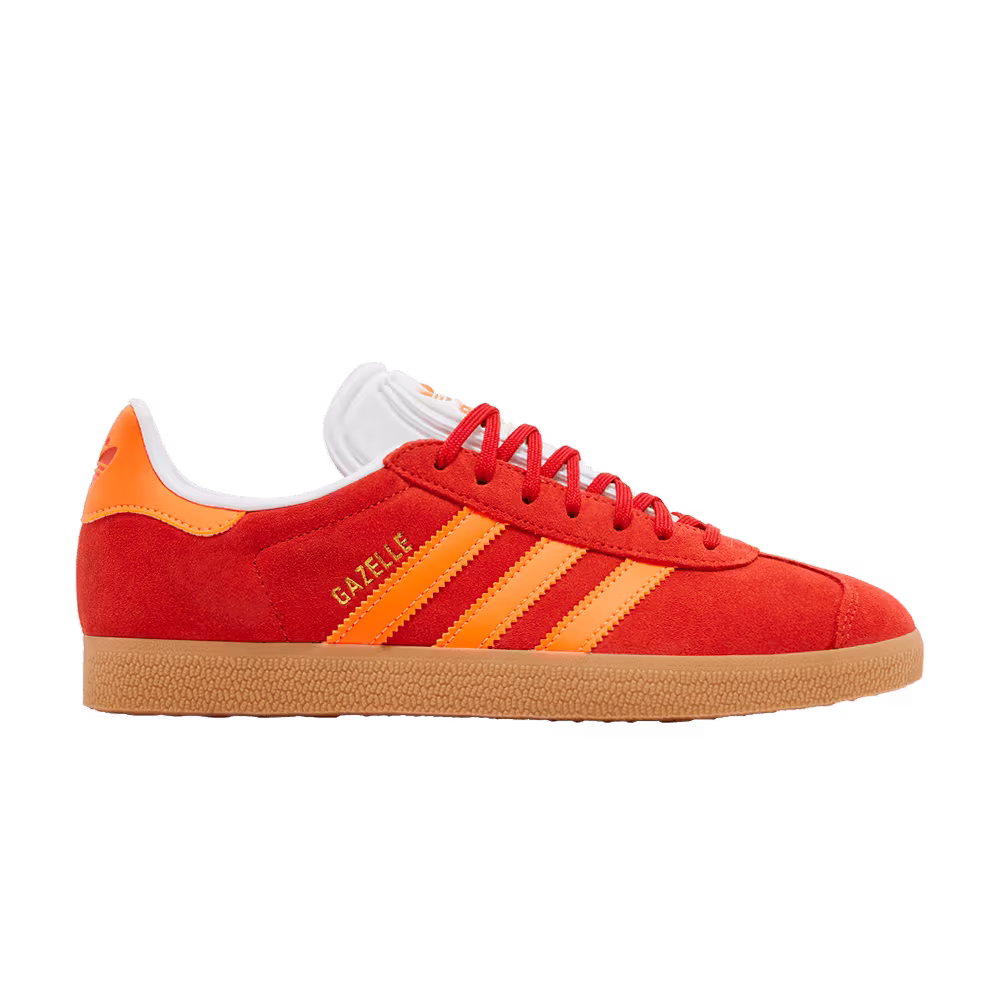 adidas Women's Gazelle Red Solar Orange