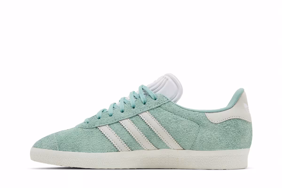 adidas Women's Gazelle Hazy Green, view 4