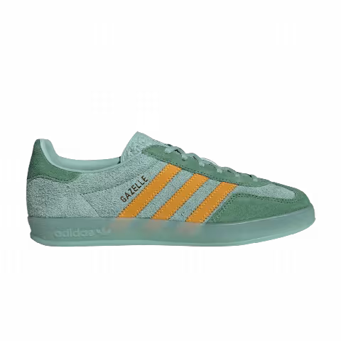 adidas Wmns Gazelle Indoor 'Hazy Green Crew Yellow'