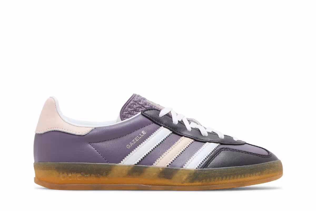 adidas Women's Gazelle Indoor Shadow Violet, view 2