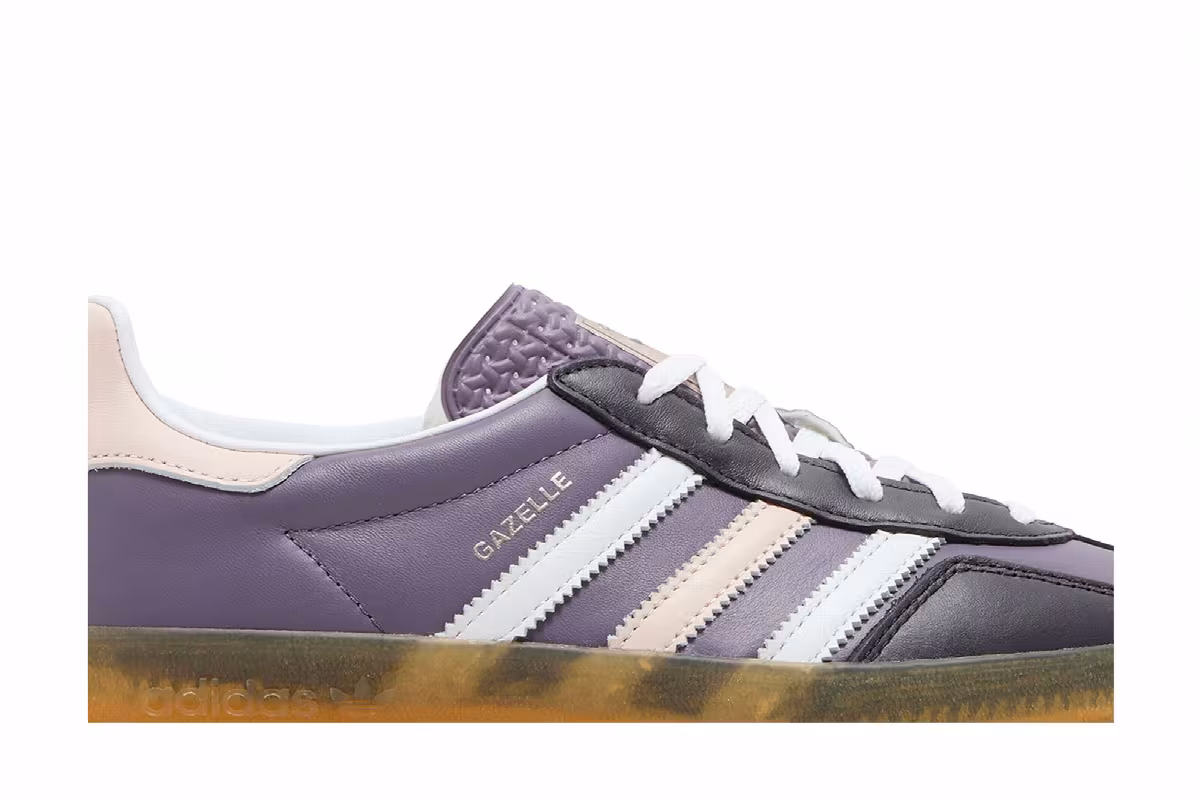 adidas Women's Gazelle Indoor Shadow Violet, view 3