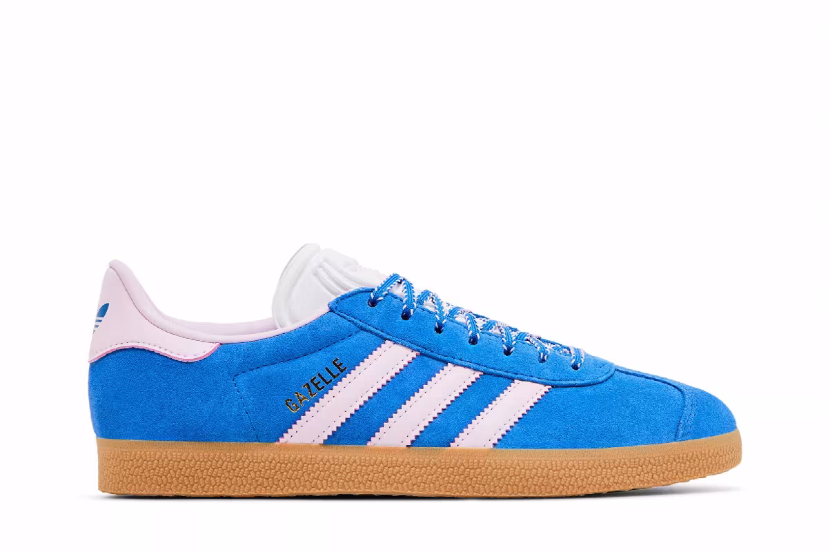 adidas Women's Gazelle Blue Orchid Fusion, view 2