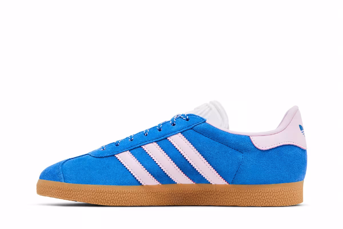 adidas Women's Gazelle Blue Orchid Fusion, view 4