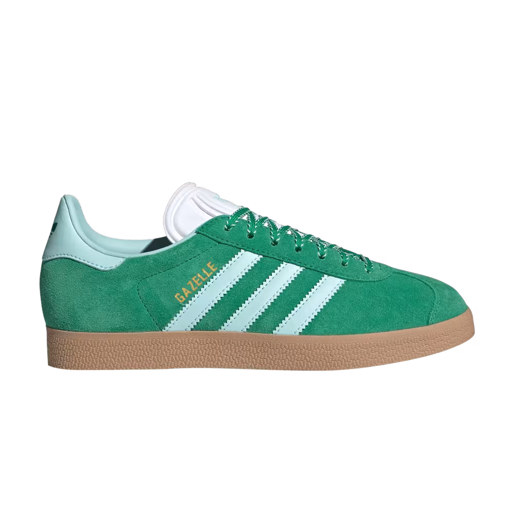 adidas Women's Gazelle Green Semi Flash Aqua