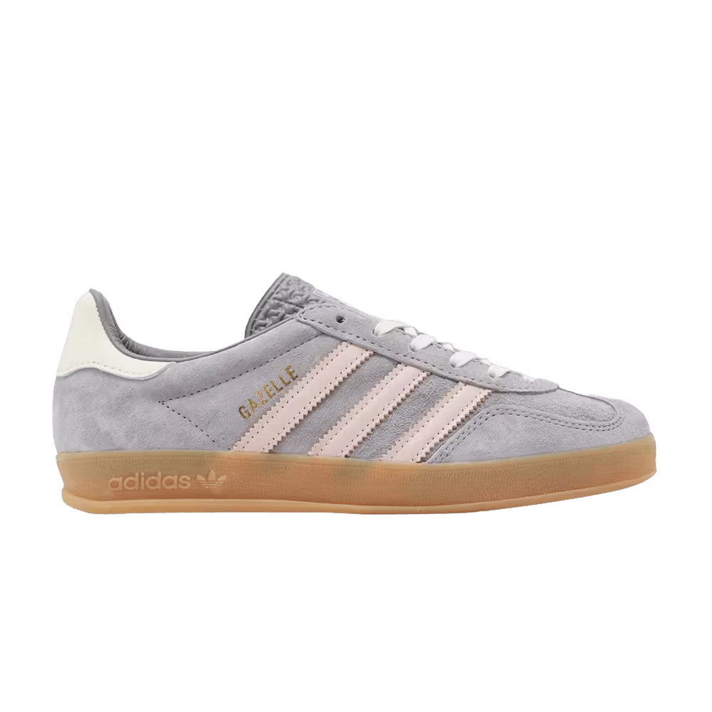 Adidas Women's Gazelle Indoor Grey Sandy Pink