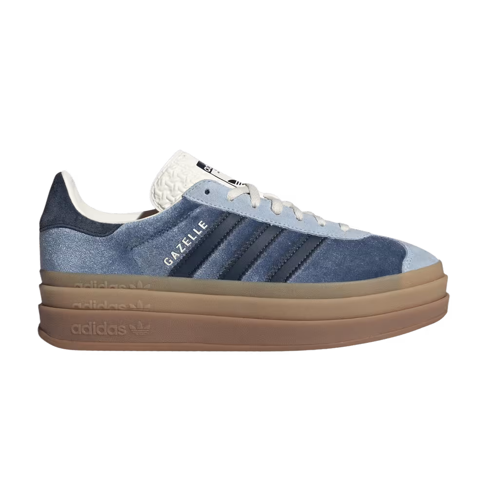 adidas Women's Gazelle Bold Preloved Ink Velvet