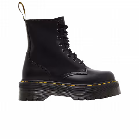 Dr. Martens Jadon Smooth Leather Platform Boot 'Black'