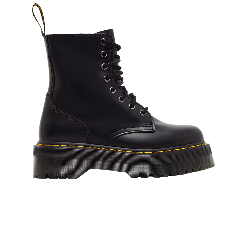Dr. Martens Jadon Smooth Leather Platform Boot Black