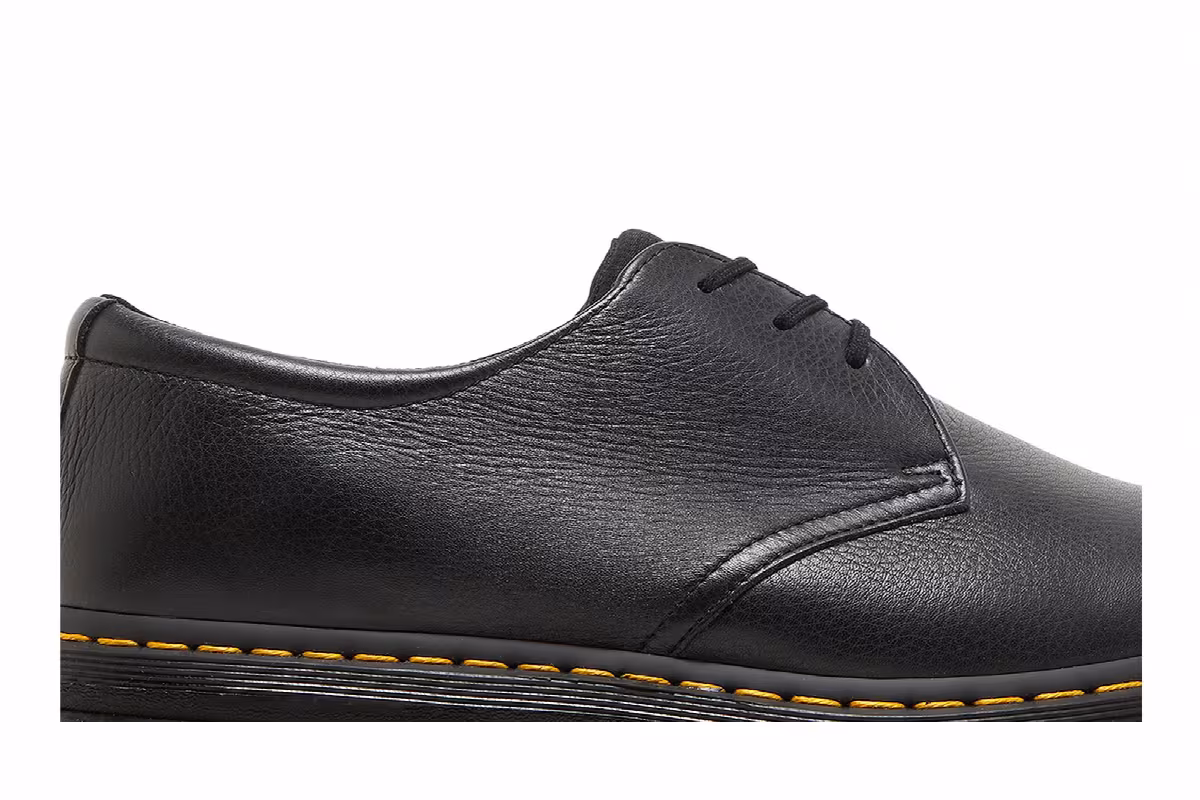 Dr. Martens Rikard Lunar Leather Platform Low Black, view 3