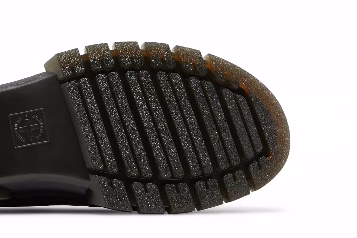 Dr. Martens Rikard Lunar Leather Platform Low Black, view 6