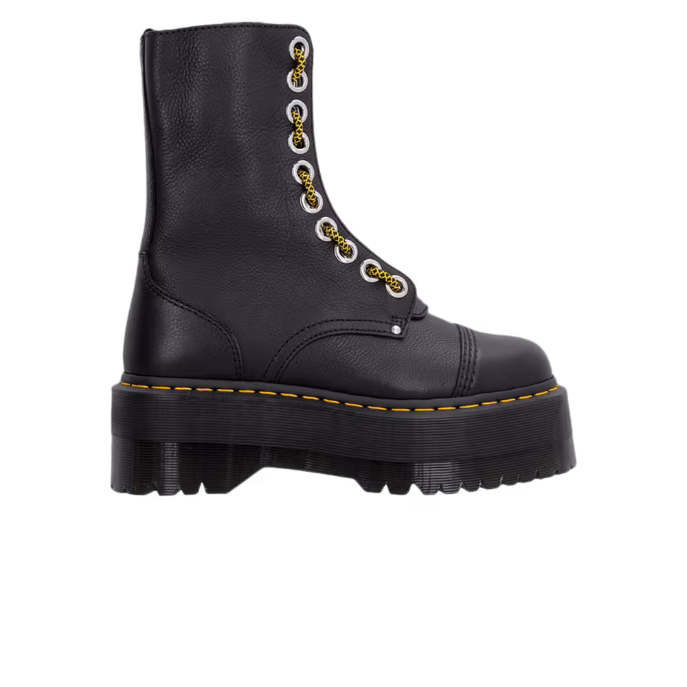 Dr. Martens Sinclair Hi Max Pebbled Boot Black