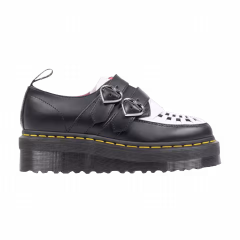 Lazy Oaf x Dr. Martens Buckle Creeper Low 'Black White'