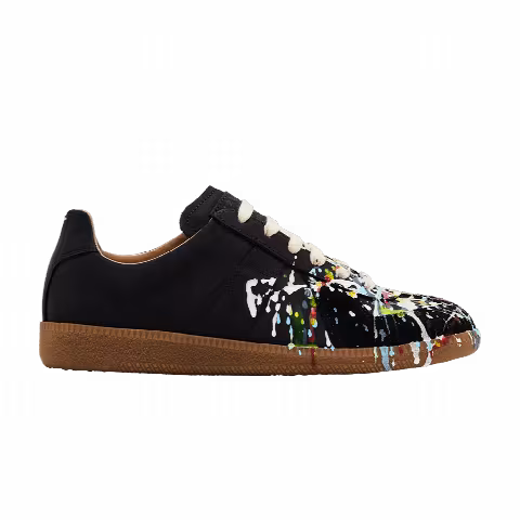 Maison Margiela Wmns Replica Low 'Paint Splatter - Black Pollock'