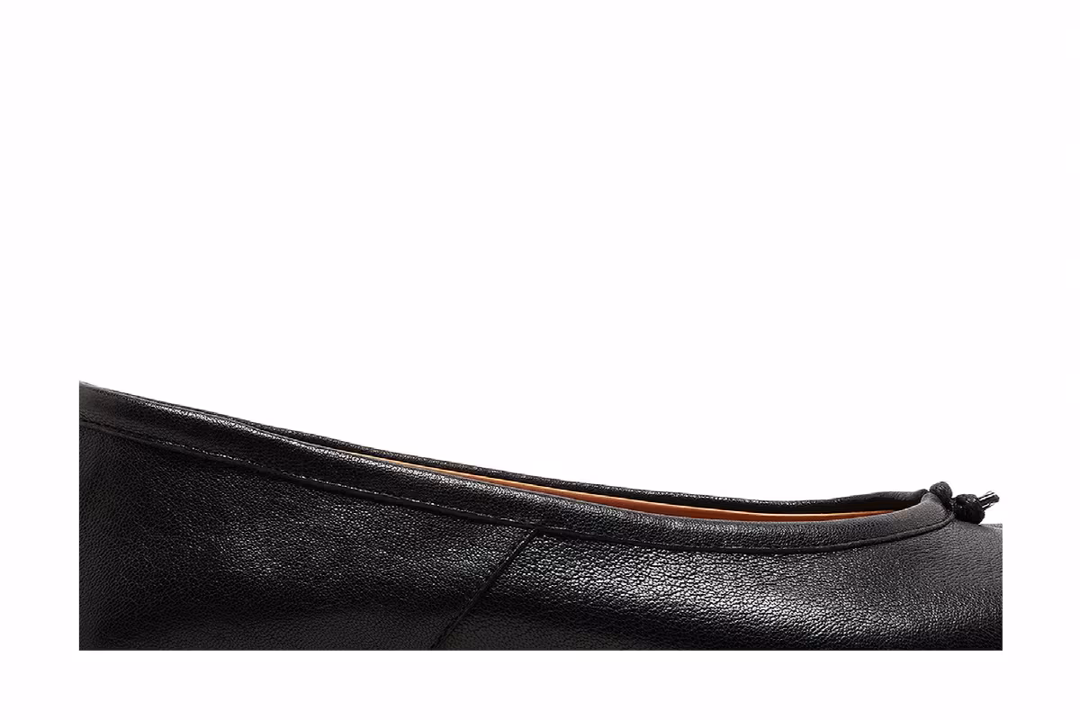Maison Margiela Women's Tabi Ballerina Black 2022, view 3