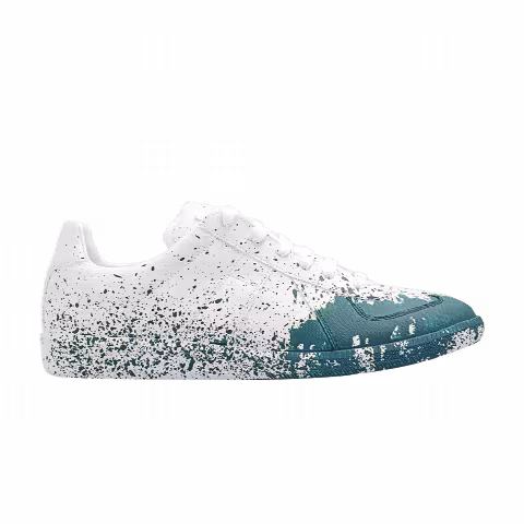 Maison Margiela Replica 'Paint Splatter - White Oil Blue'