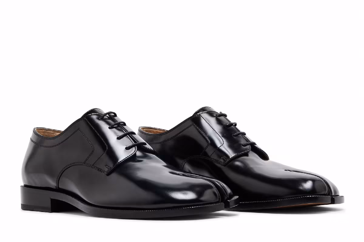 Maison Margiela Tabi Lace-Up Black, view 9