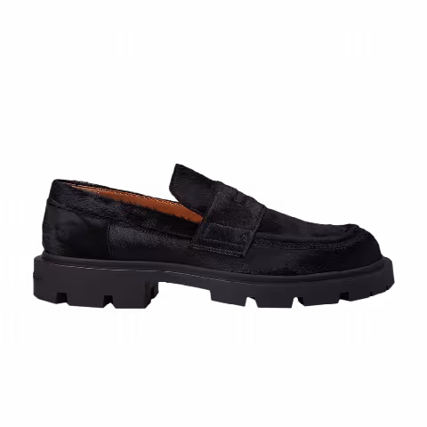 Maison Margiela Ivy Loafers 'Black Calf Hair'