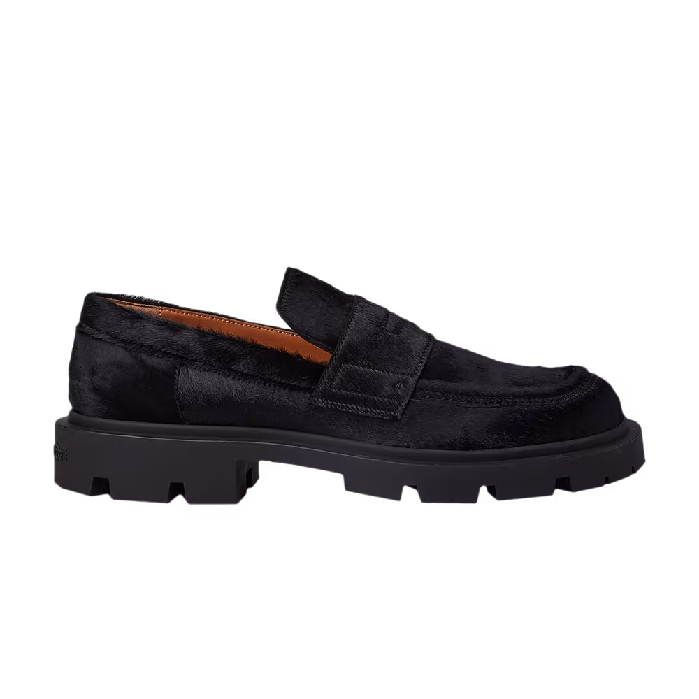 Maison Margiela Ivy Loafers Black Calf Hair