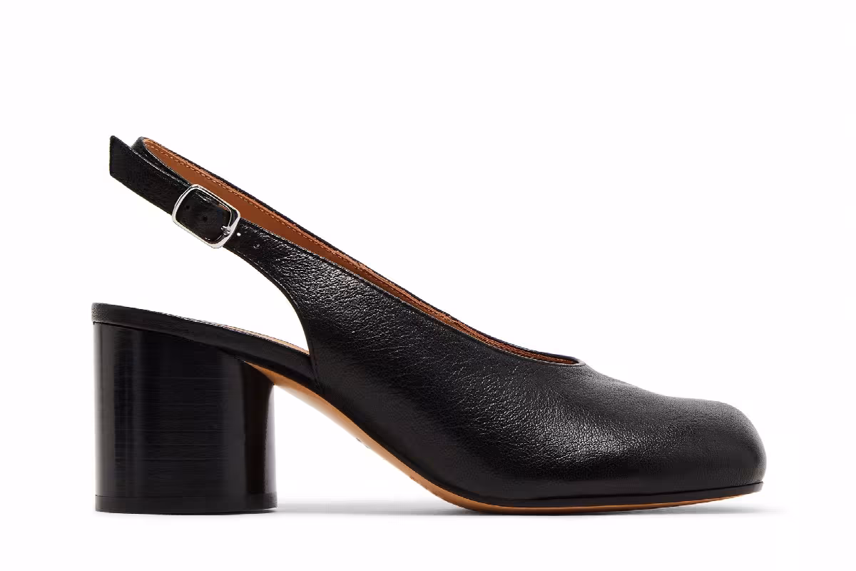 Maison Margiela Women's Tabi Slingback Black, view 2