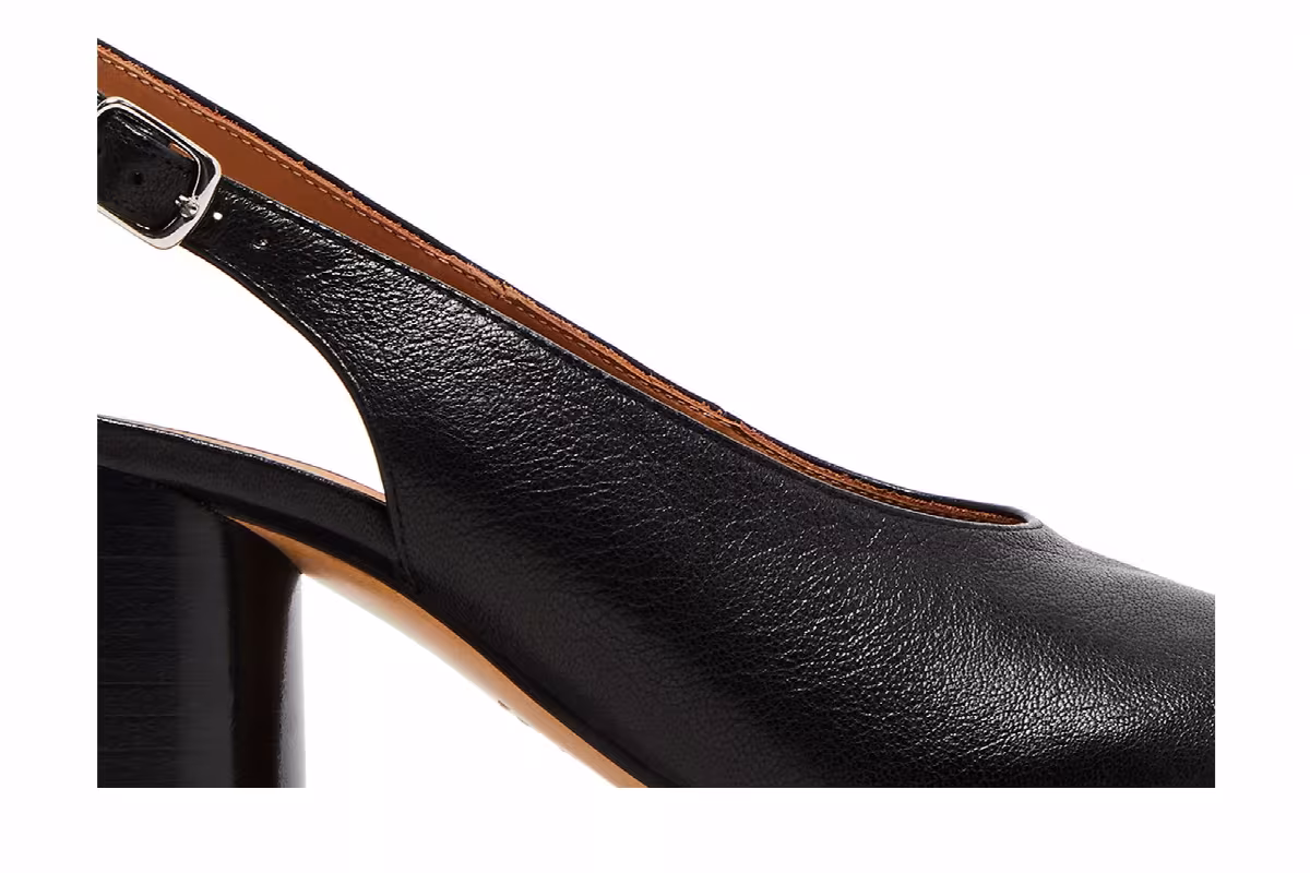 Maison Margiela Women's Tabi Slingback Black, view 3