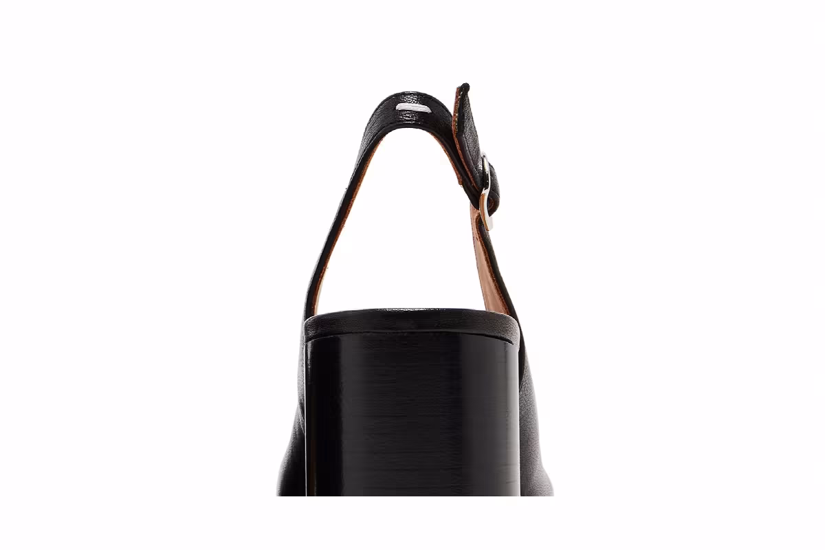 Maison Margiela Women's Tabi Slingback Black, view 8