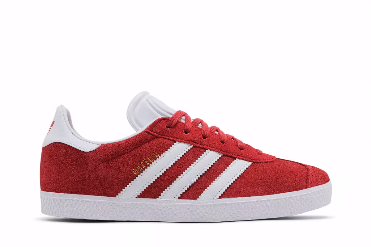 adidas Gazelle J Scarlet, view 2