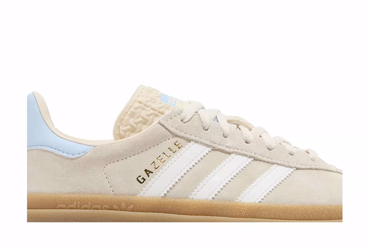 adidas Gazelle Bold J Wonder White Clear Sky, view 3