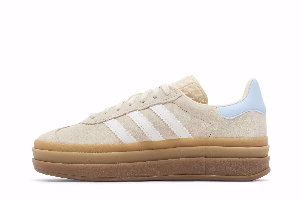 adidas Gazelle Bold J Wonder White Clear Sky, view 4
