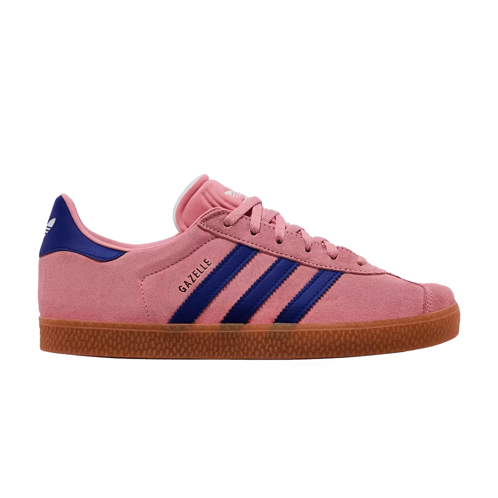 adidas Gazelle J Semi Pink Spark Lucid Blue