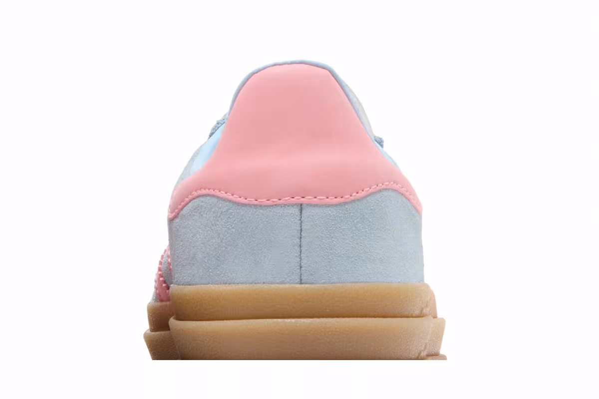 adidas Gazelle Bold J Clear Sky Semi Pink Spark, view 8
