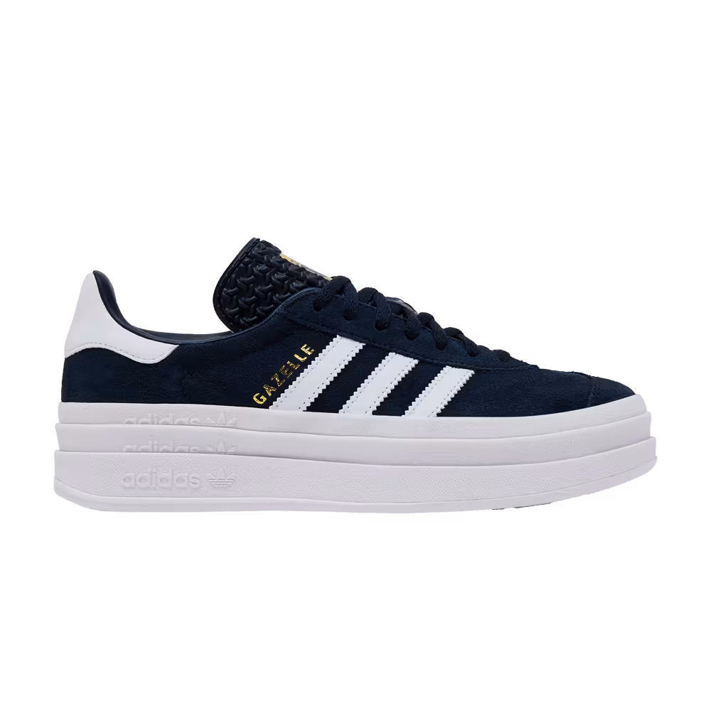 adidas Gazelle Bold J Aurora Ink White
