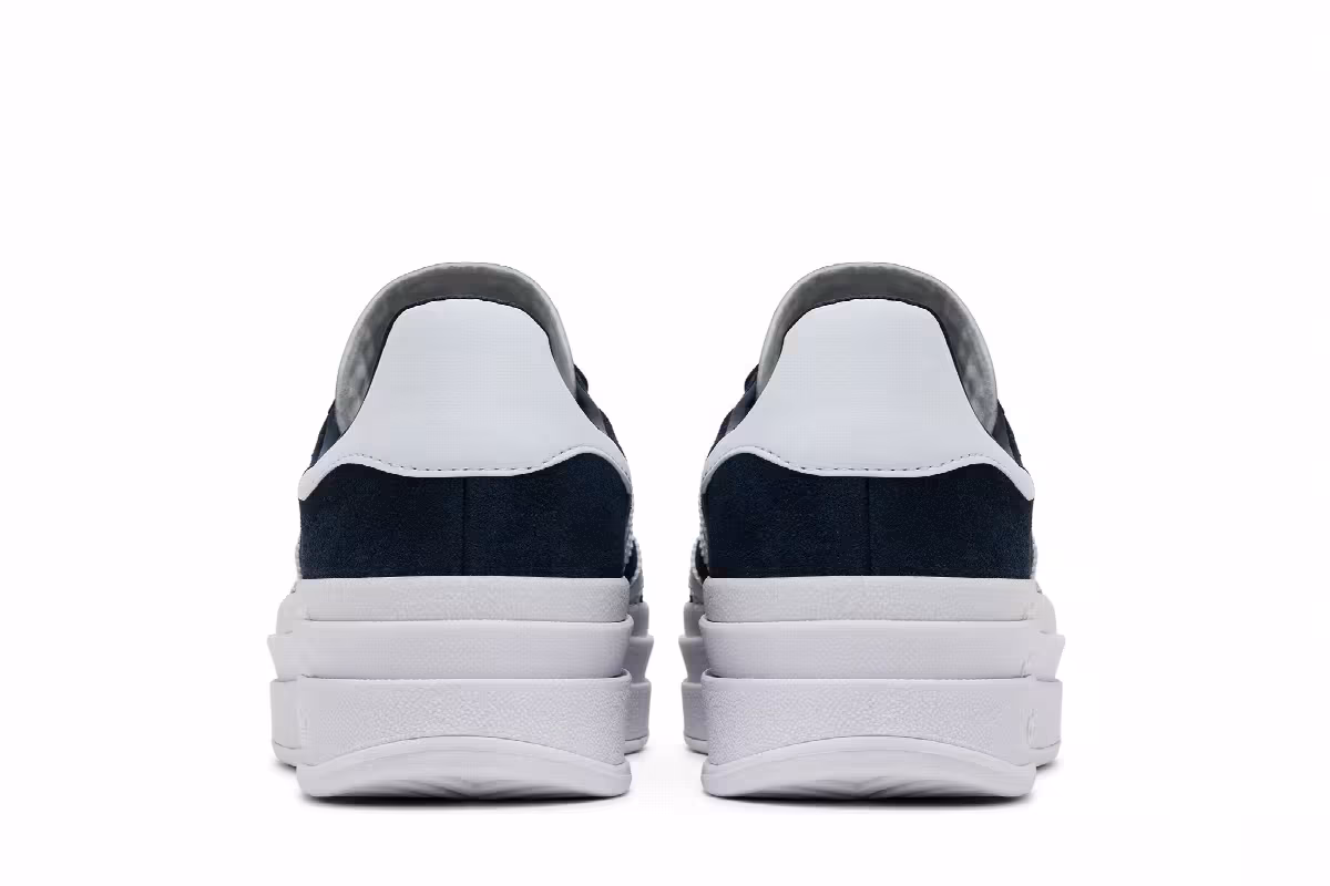 adidas Gazelle Bold J Aurora Ink White, view 7