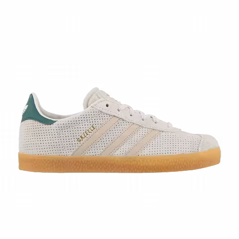 Adidas Gazelle J 'Aluminium Collegiate Green'