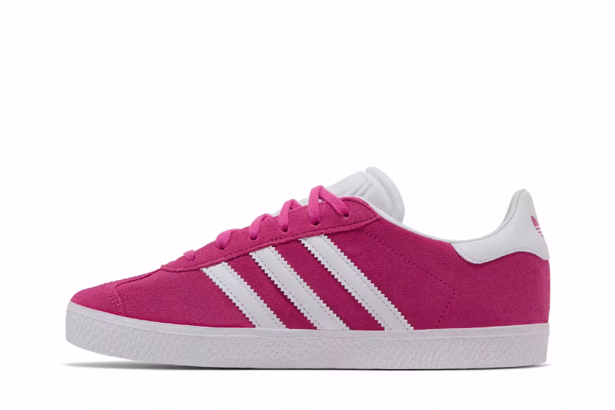 Adidas Gazelle J Semi Lucid Fuchsia, view 4