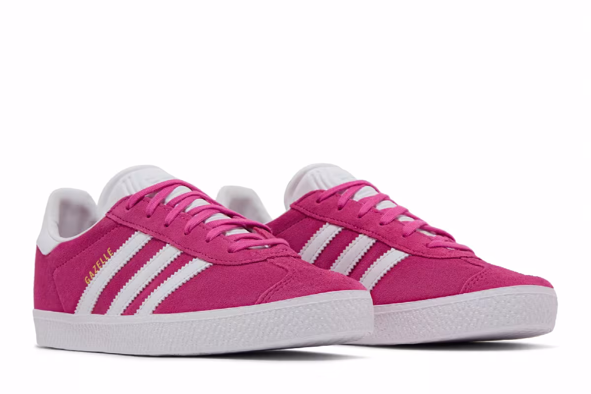 Adidas Gazelle J Semi Lucid Fuchsia, view 9